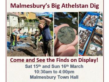 Malmesbury's Big Athelstan Dig - Finds on Display